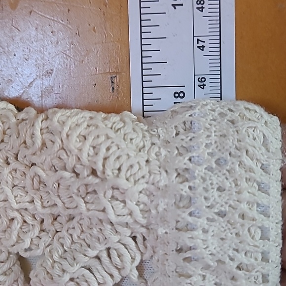 Sweet Cotton Blend (no-see-thru!) Crocheted Summer Shorts - Picture 8 of 11